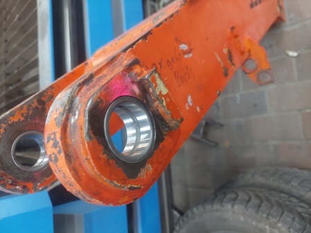 Buchsen Ausbuchsen Bagger